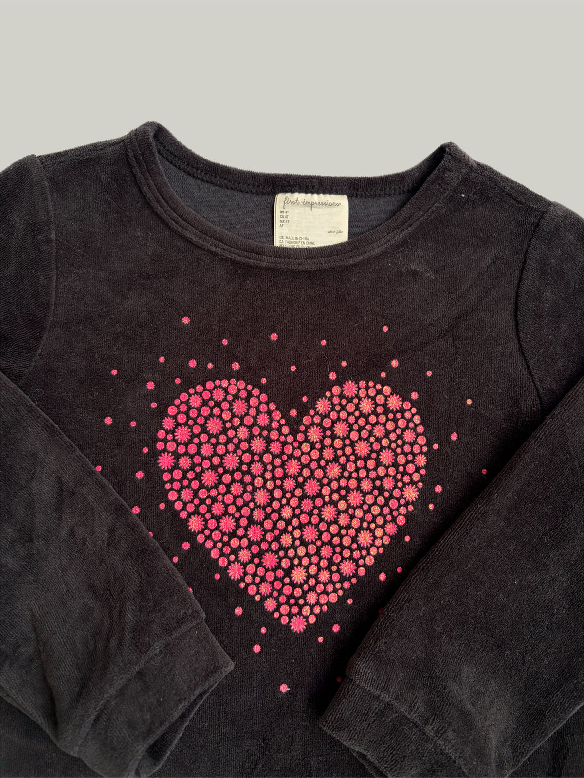 Like New First Impressions Long-Sleeve Top 4 Years