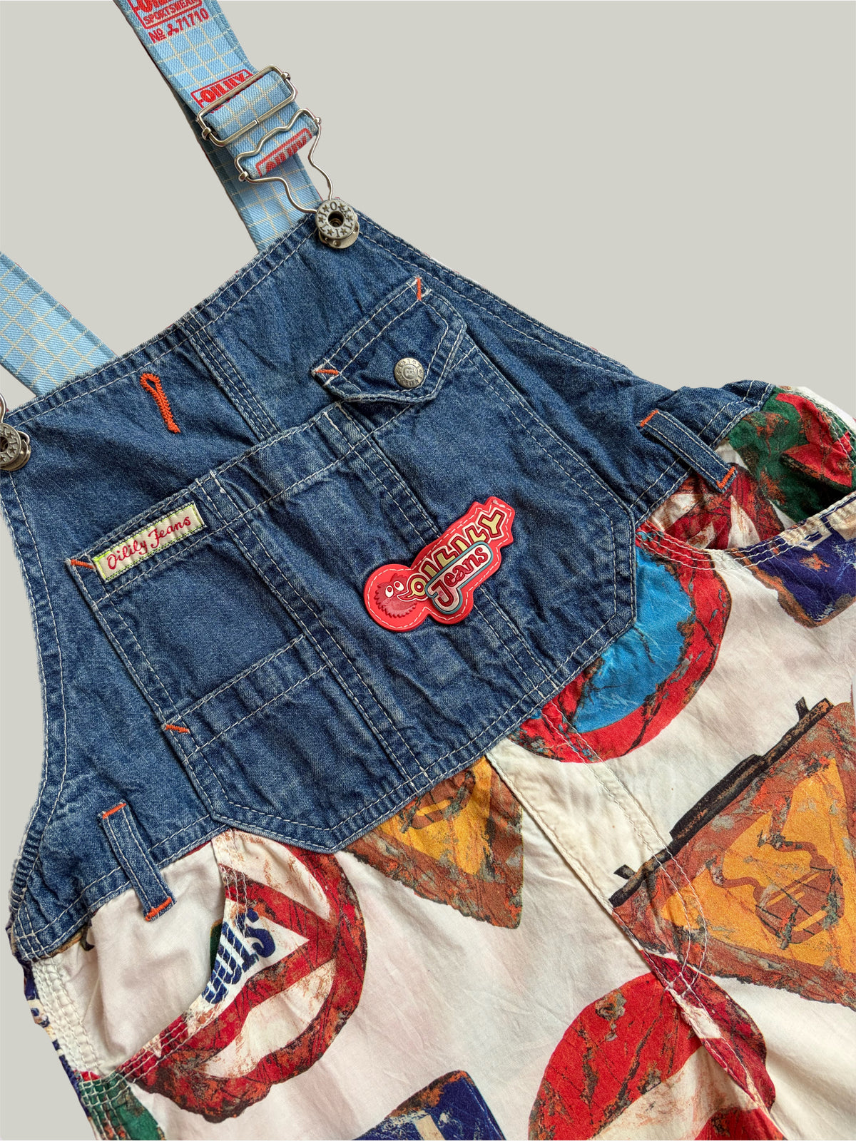 Like New Oilily Jeans Cotton Dungarees 6 Years