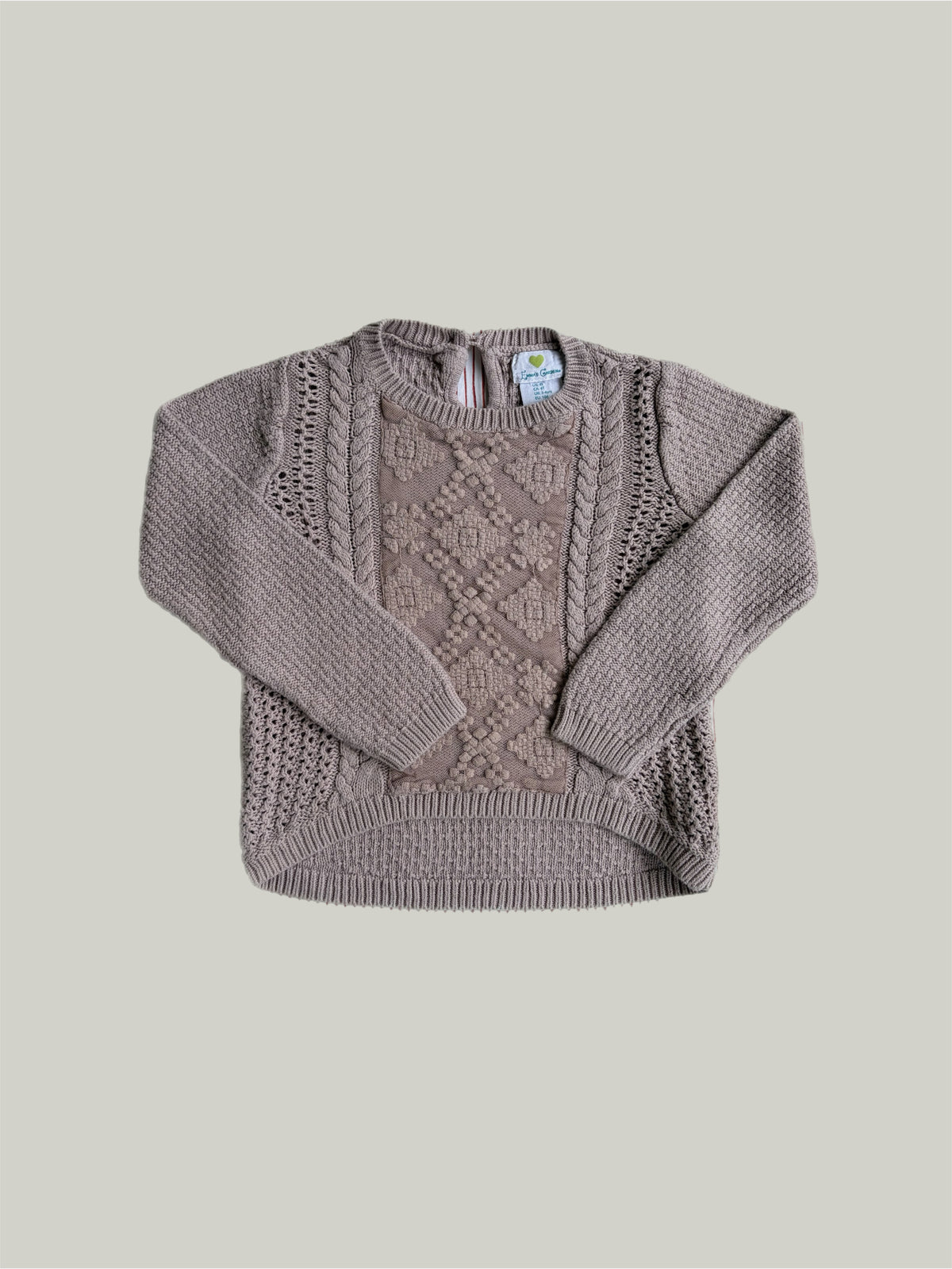 Like New Emma's Garden Cotton Jumper 4 Years