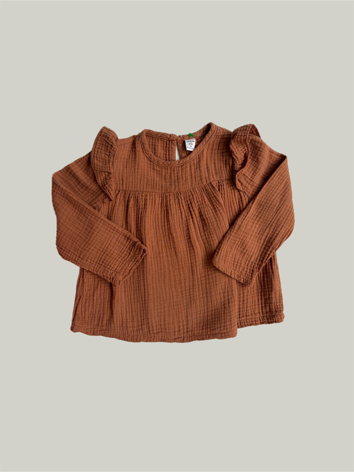 Like New Shein Cotton Long Sleeve Top 5 Years