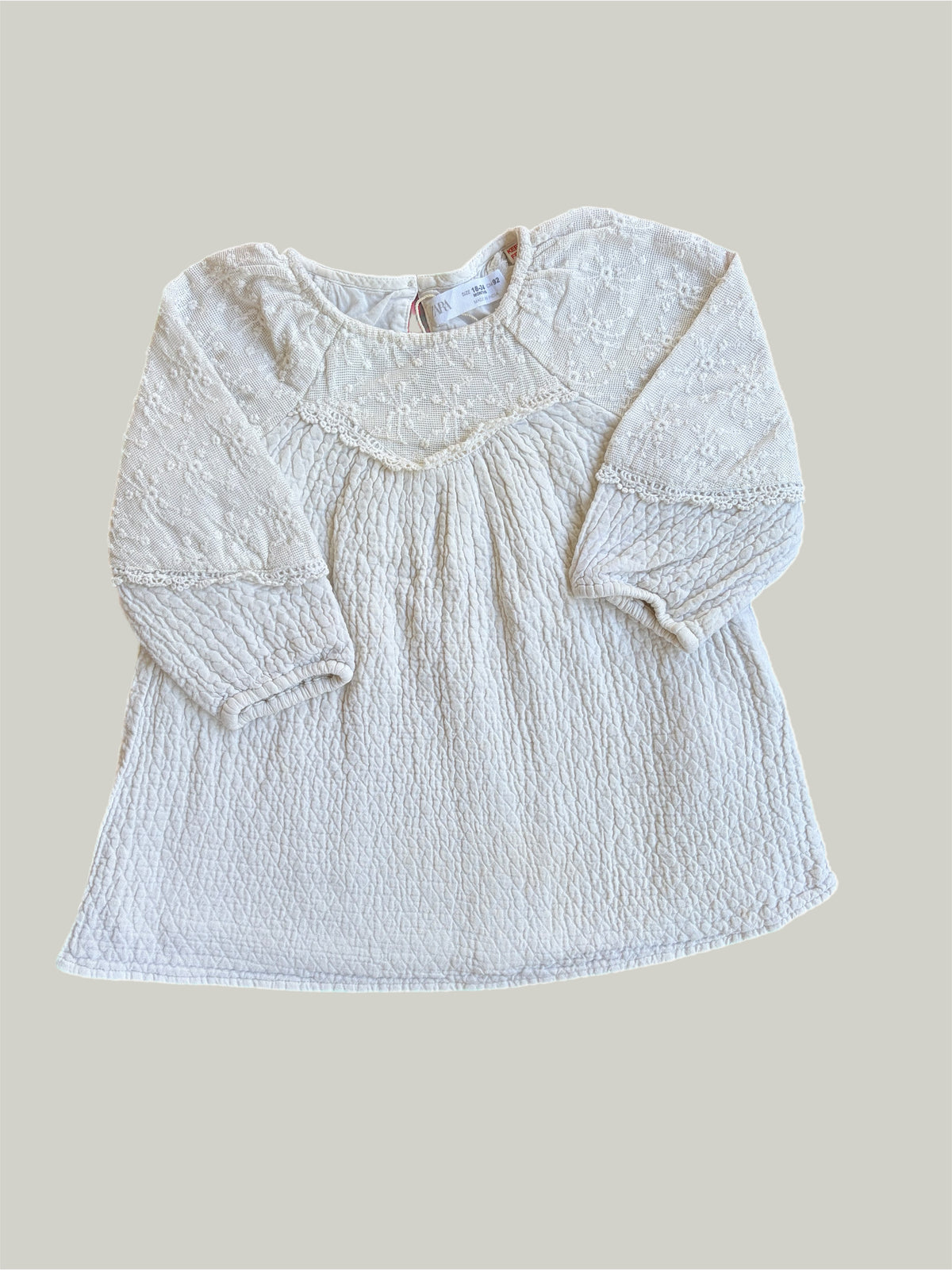Excellent Condition Zara Dress 18 to 24 Months