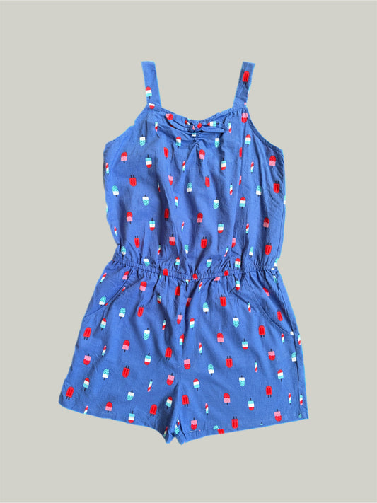 Brand New Cat & Jack Cotton Romper 10 to 12 Years