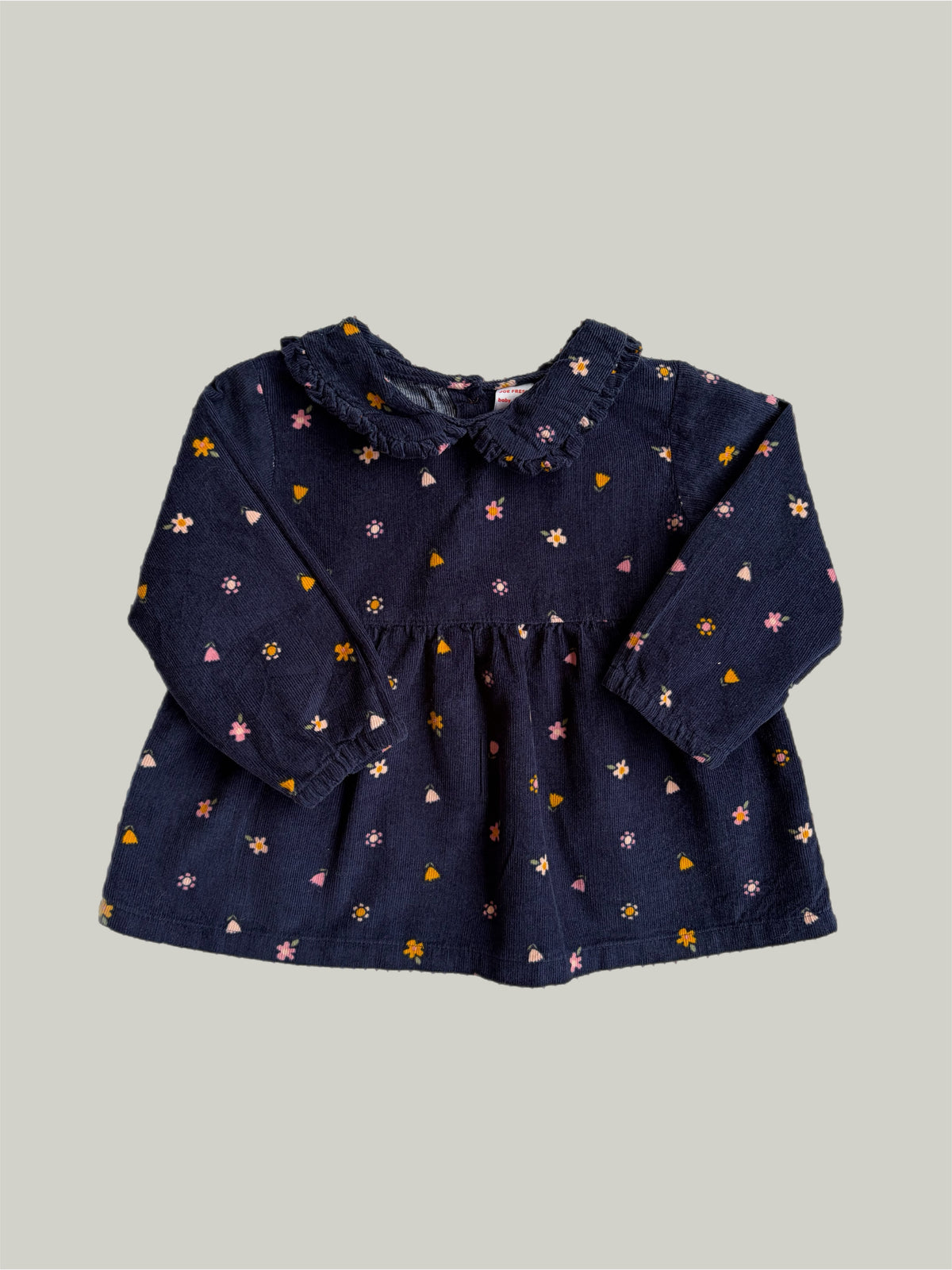 Like New Joe Fresh Cotton Long-Sleeve Shirt 6 to 12 Months