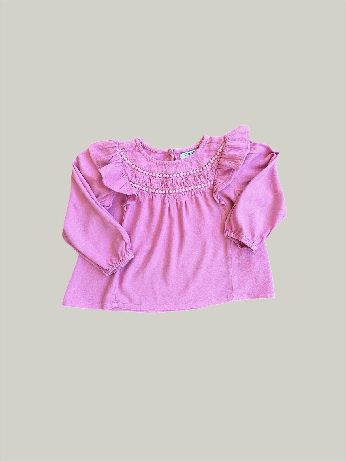 Like New Old Navy Long Sleeve Blouse 4 years