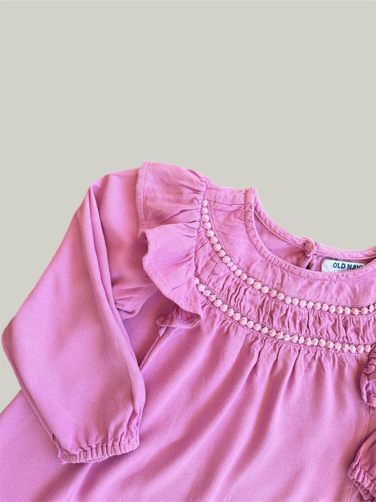 Like New Old Navy Long Sleeve Blouse 4 years