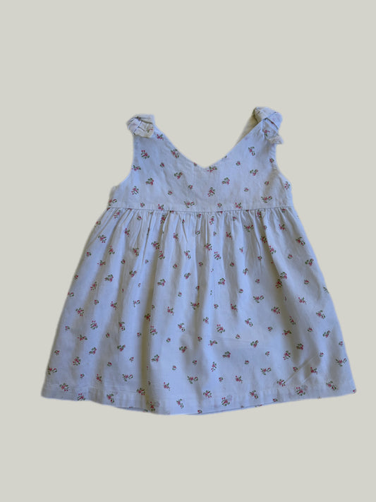 Good Condition The Little White Company London Cotton Dress