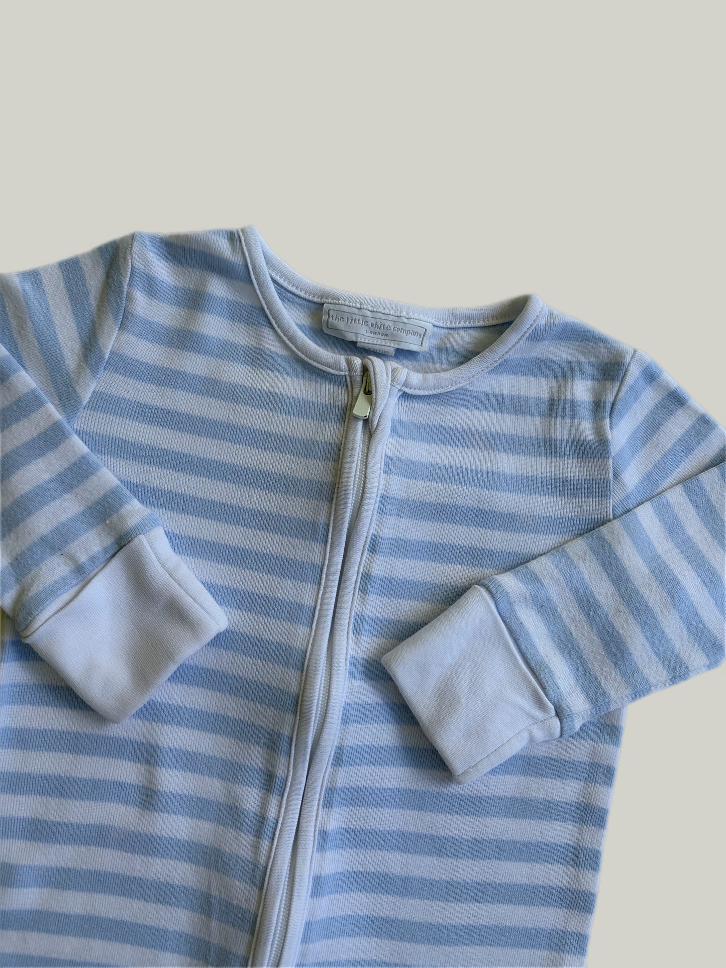 Good Condition Organic Cotton Little White Company London Onesie