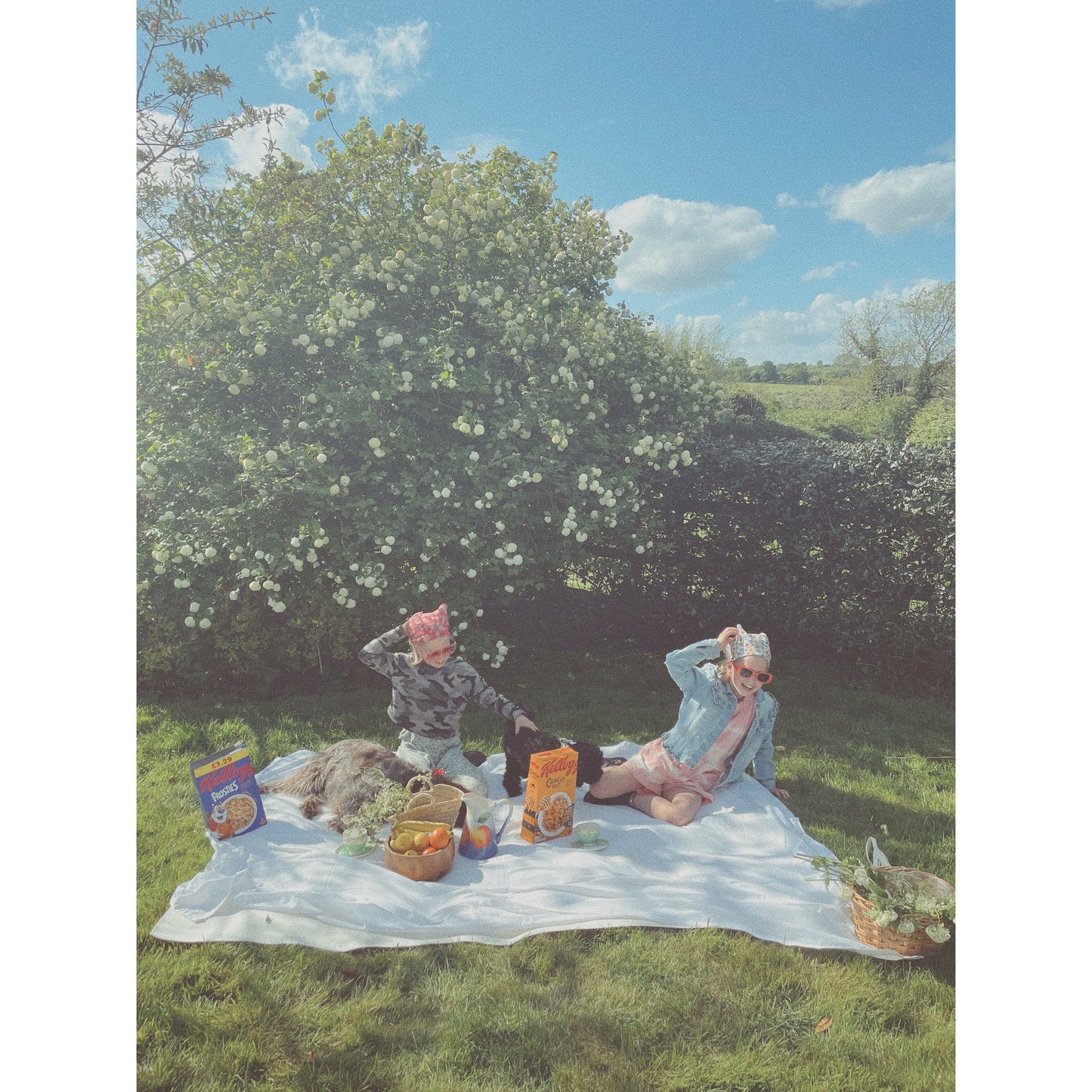 Kids 100% Cotton Headscarf 'Charlotte' made in Kenya