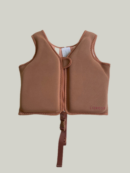 Good Condition Liewood Dove Swim Vest Tuscany Rose