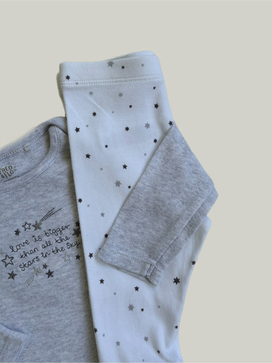 Brand New Fred & Flo Cotton Pyjamas Set