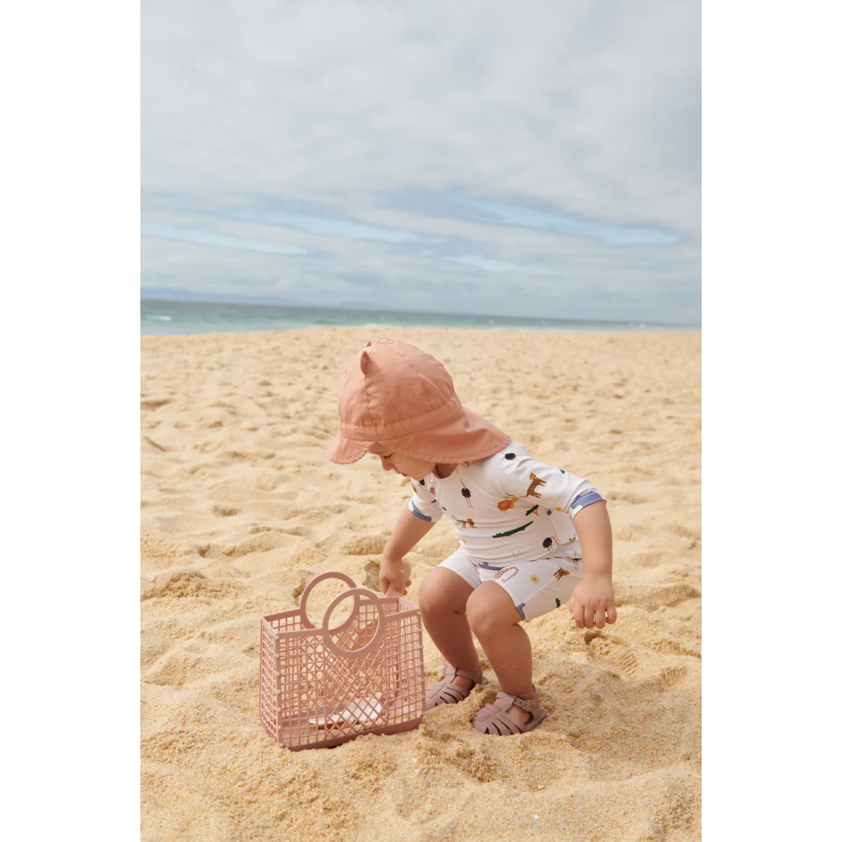 Brand New Liewood Swim Suit & Hat Set