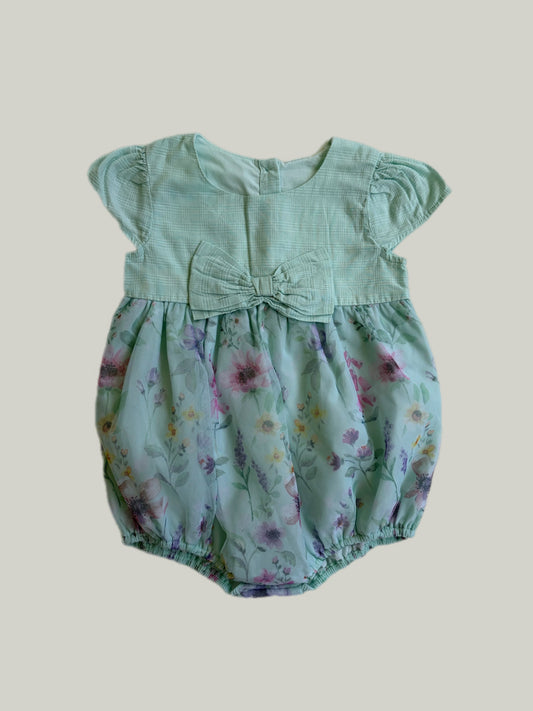 Like New Next Baby Floral Romper