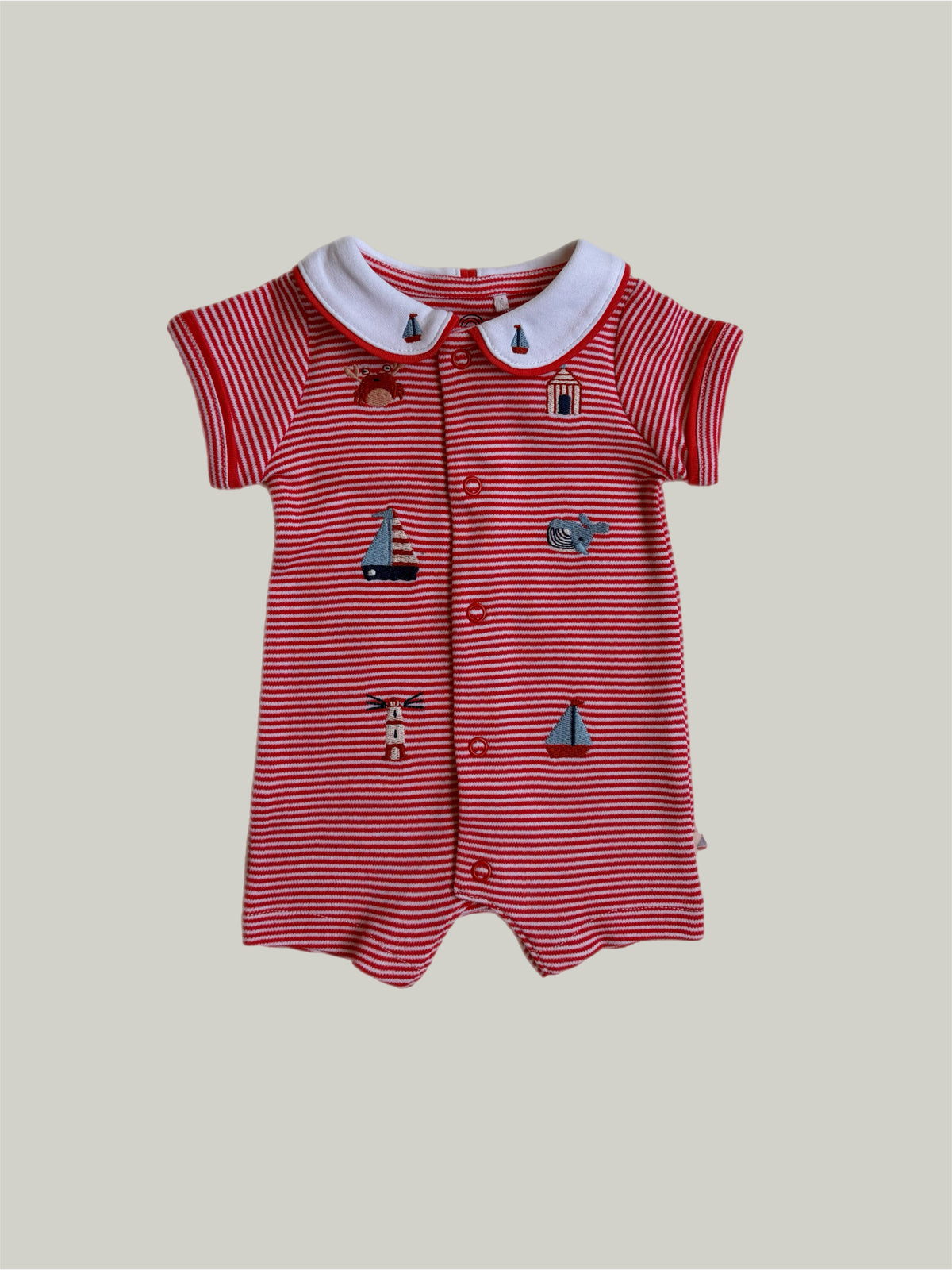New With Tags M&S Newborn Cotton Romper