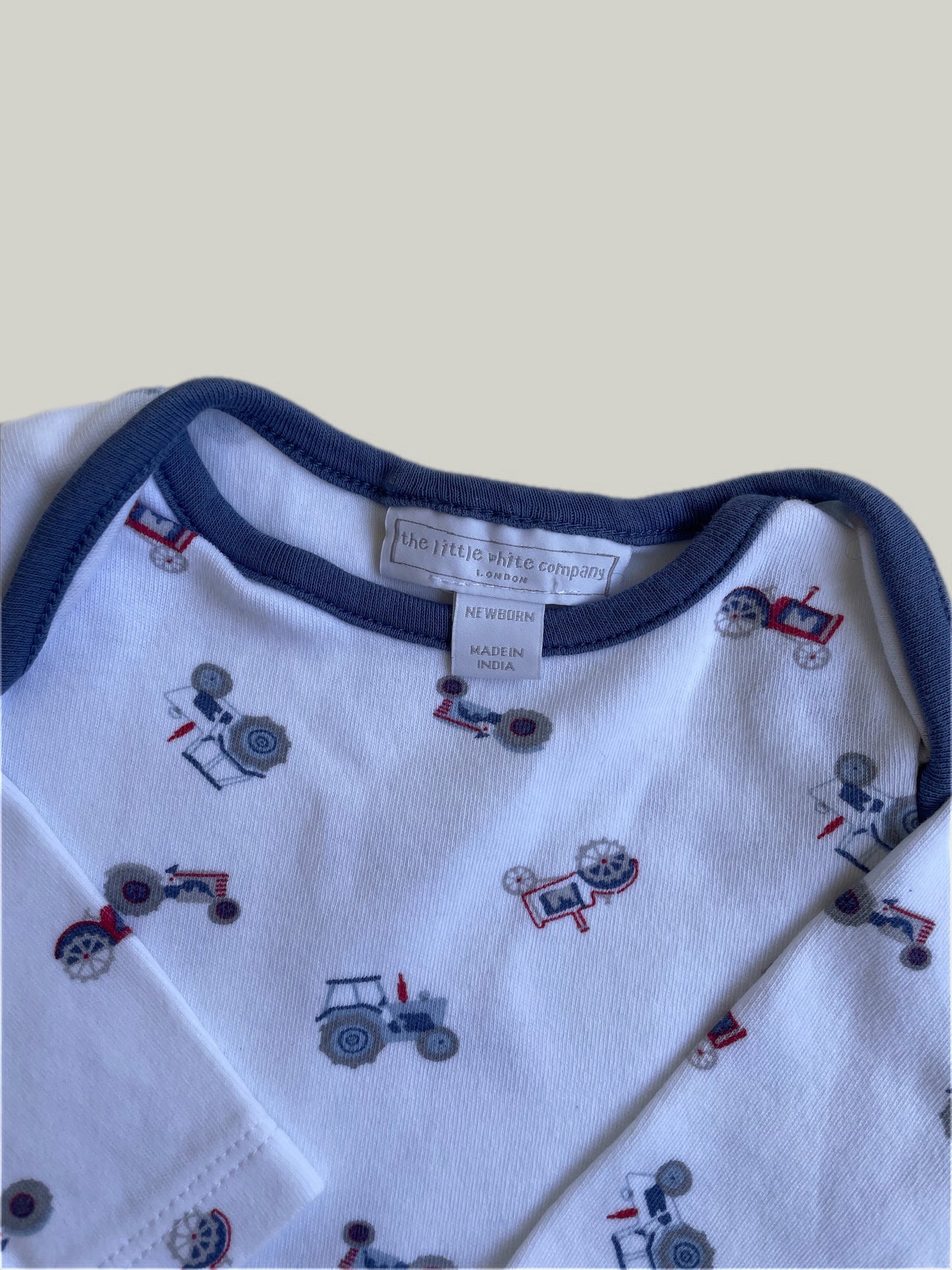 Like New Little white Company Footless Onesie