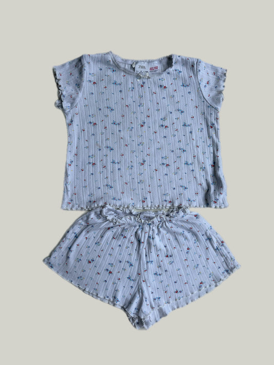 Very Good Condition Zara Cotton Pyjamas Set