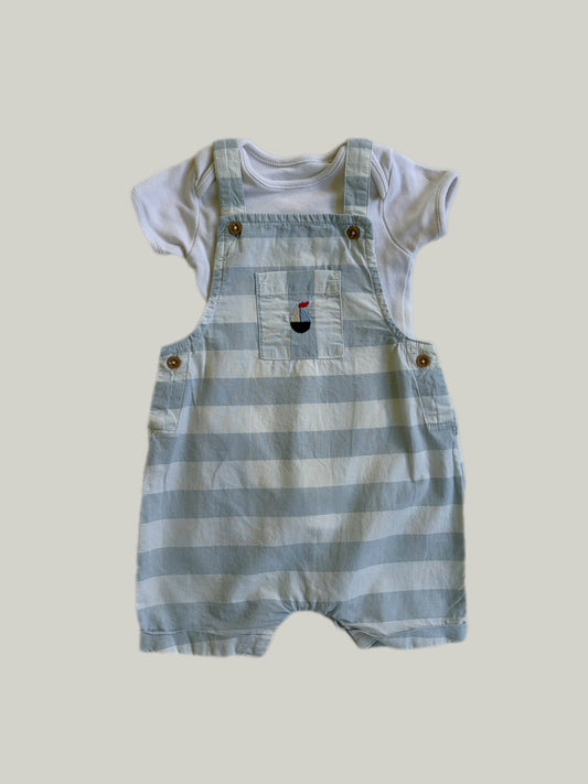 Like New George Cotton Dungarees