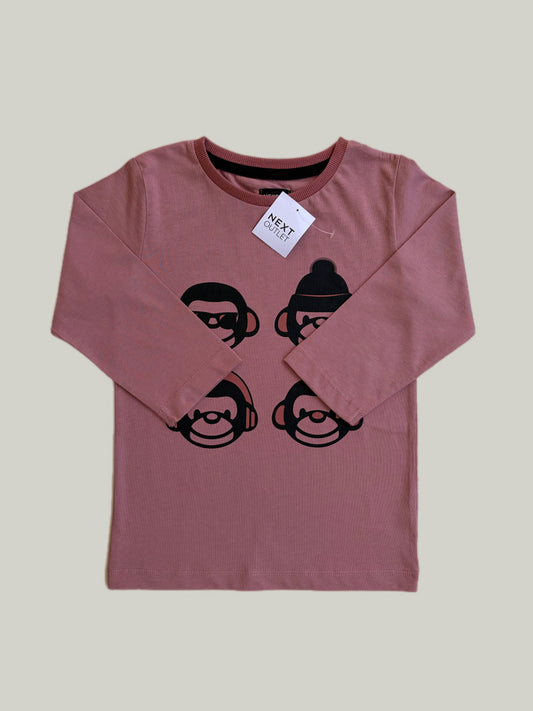 Brand New Next Cotton Long- sleeve T-Shirt