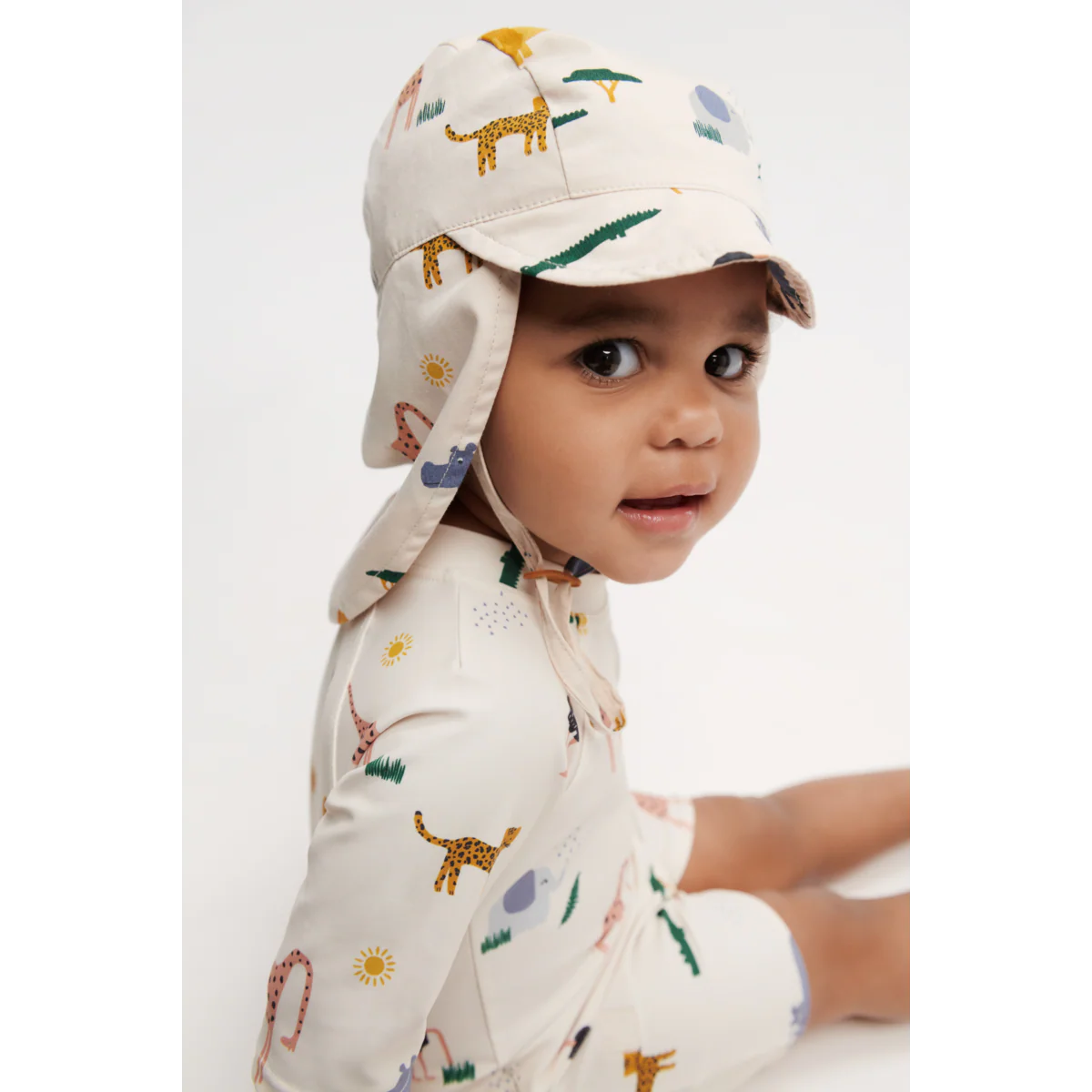 Brand New Liewood Swim Suit & Hat Set