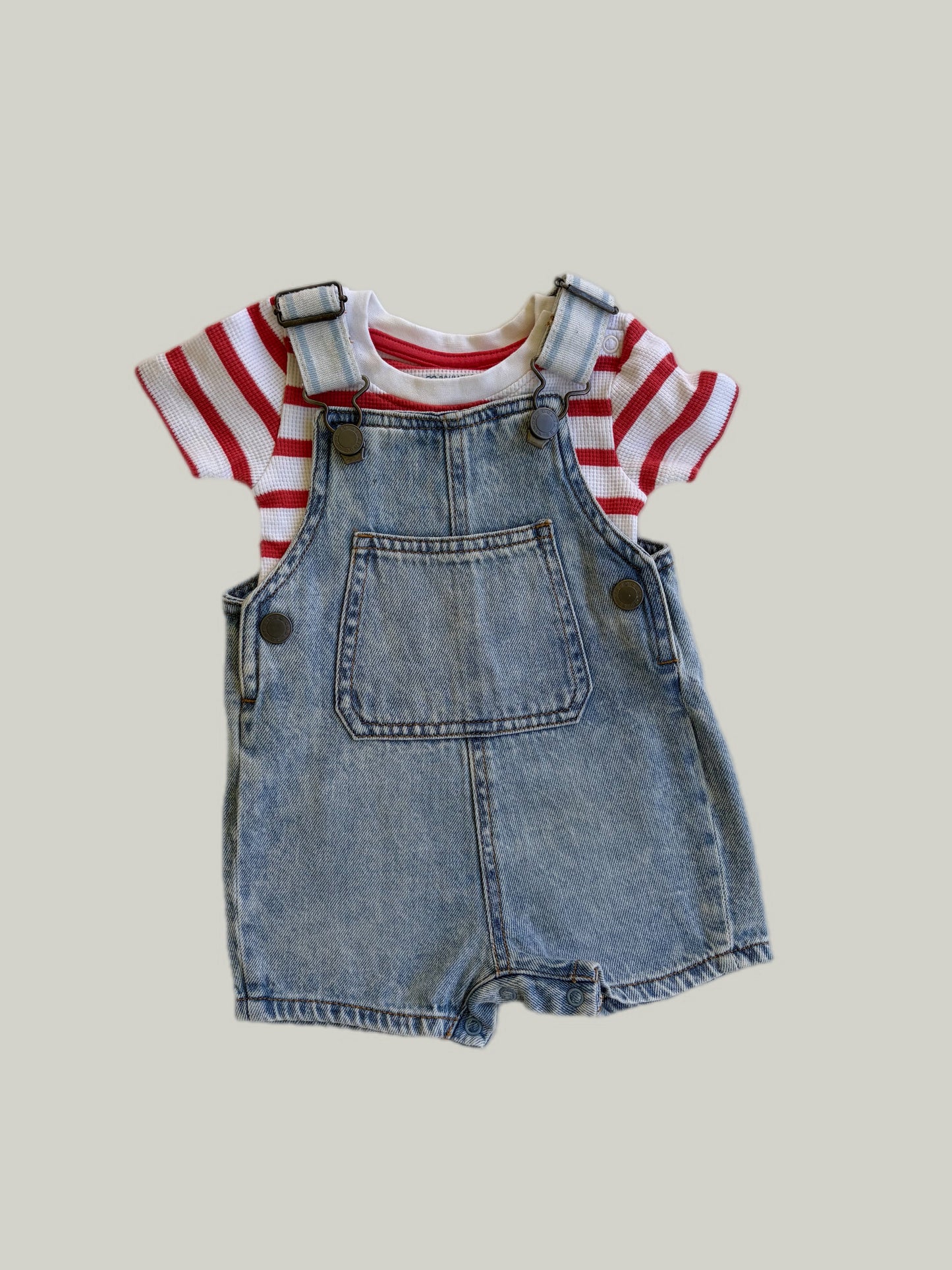 Good Condition Primark Cares Cotton Dungarees