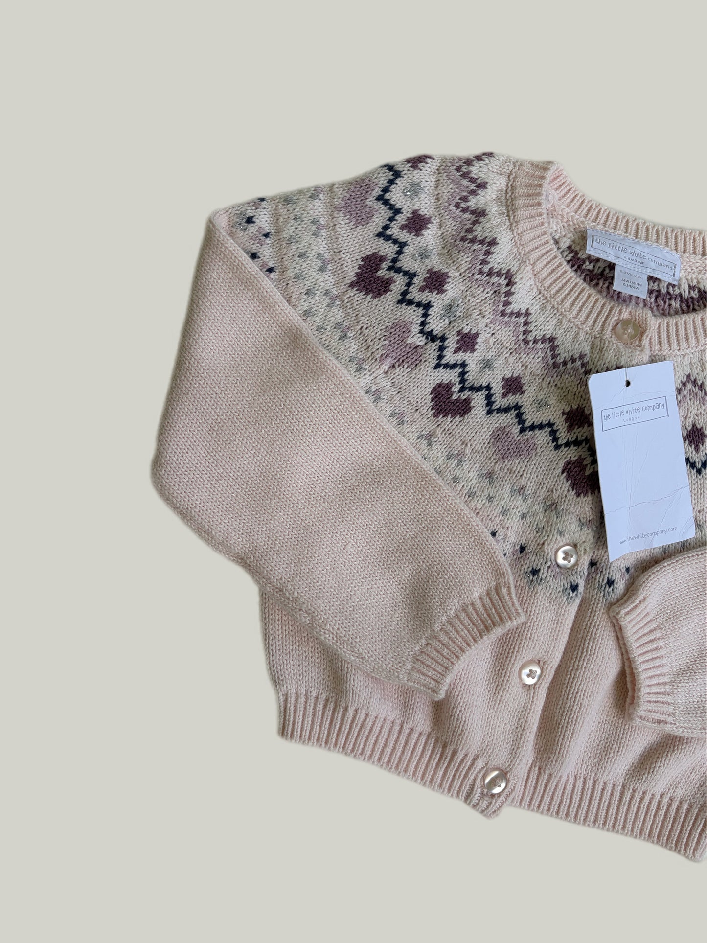 Brand New The Little White Company London Jumper