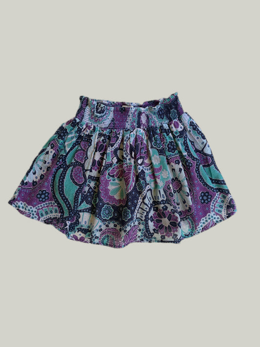 Summer Cotton Skirt with Shorts
