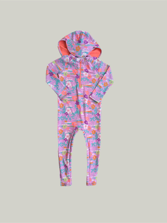 New With Tags M&S Swim Onesie With Hat 3 to 4 Years