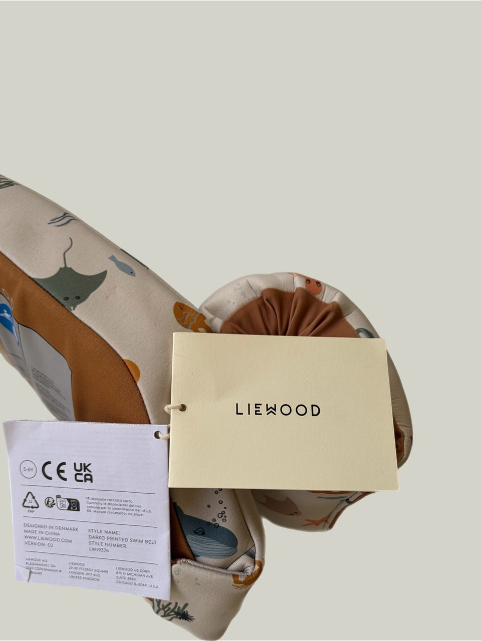 New With Tags Liewood Swim Belt 3 to 6 Years - 19 kg to 30 kg