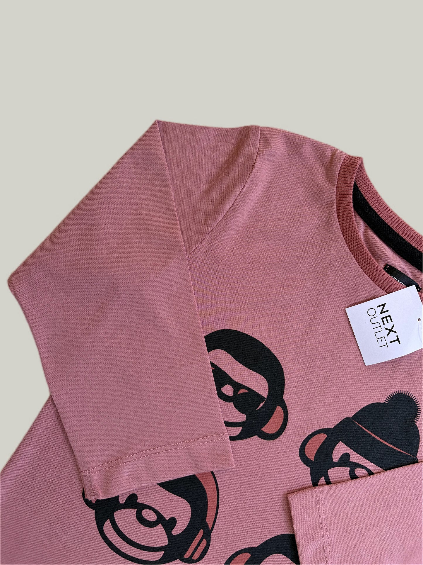 Brand New Next Cotton Long- sleeve T-Shirt