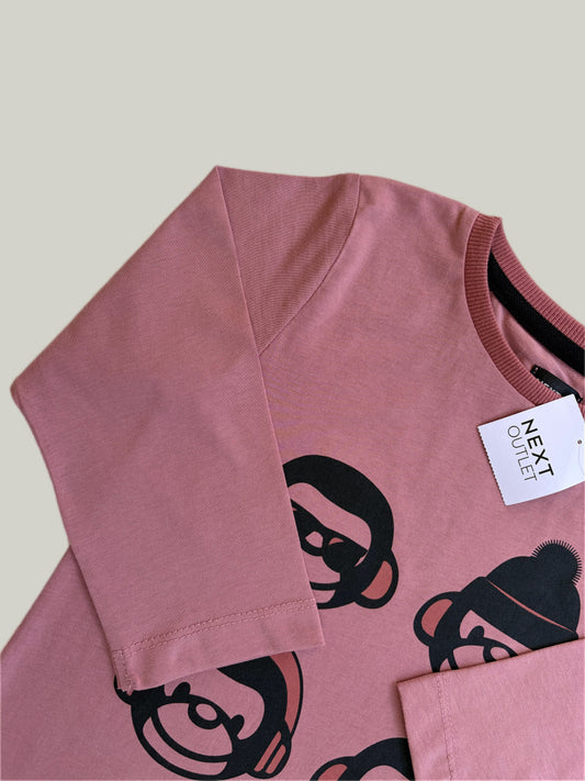 Brand New Next Cotton Long- sleeve T-Shirt