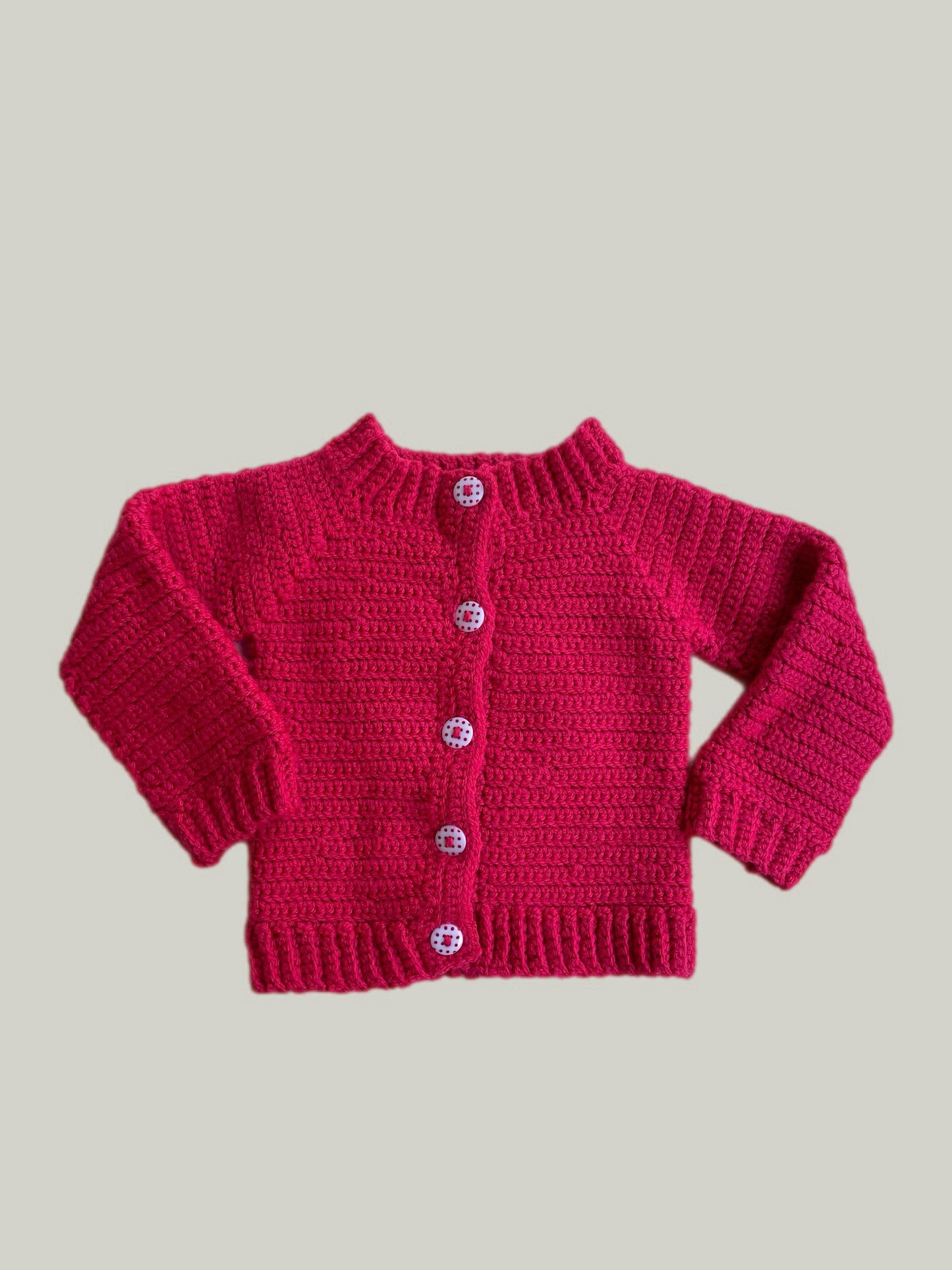 Brand New Handmade Baby Girl Sweater