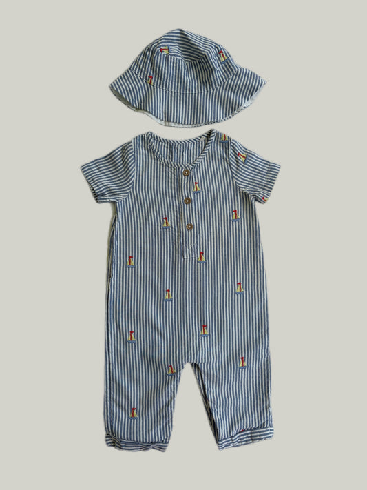 Like New TU Cotton Romper