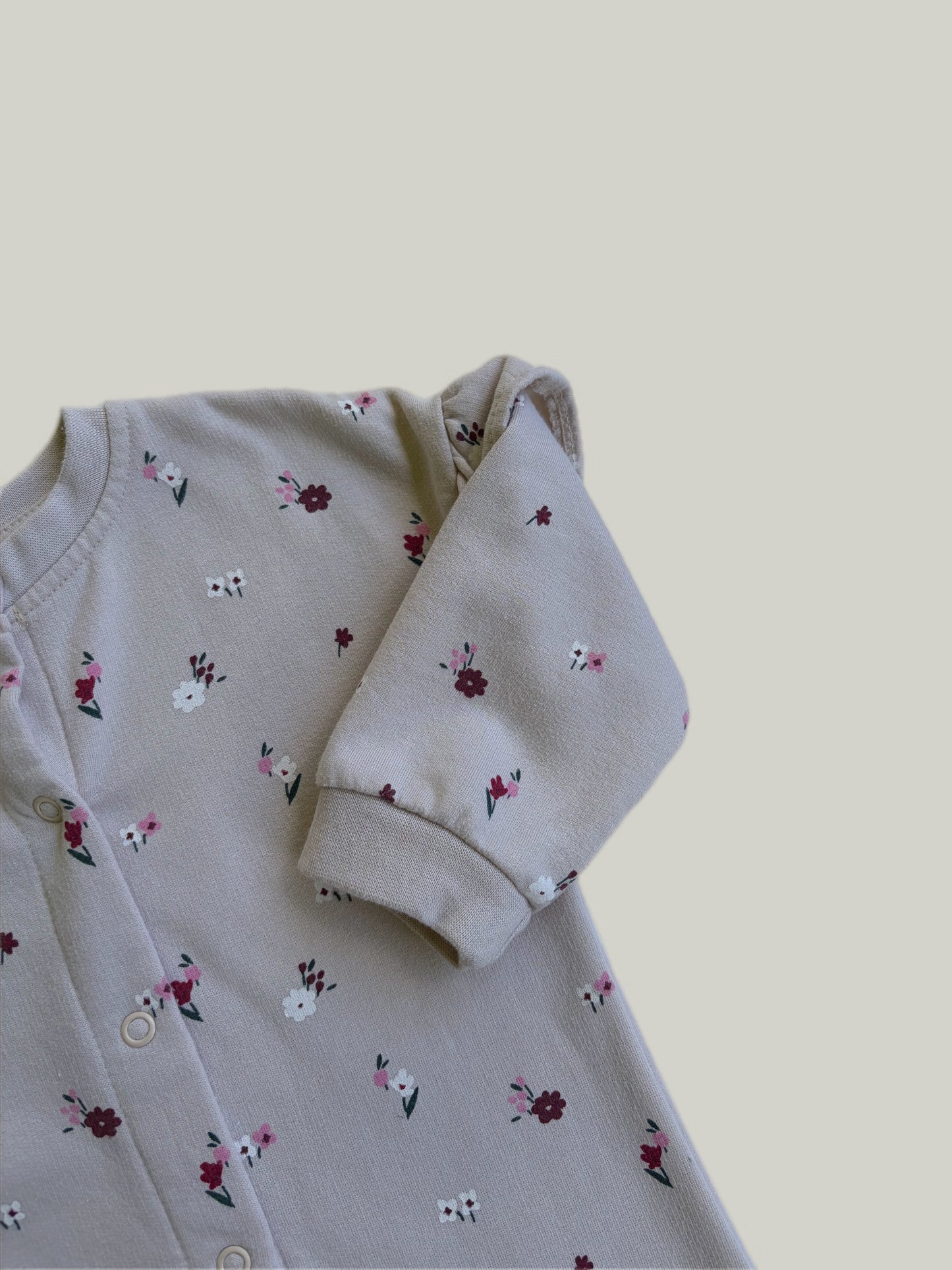 Like New Matalan Floral Footless Suit