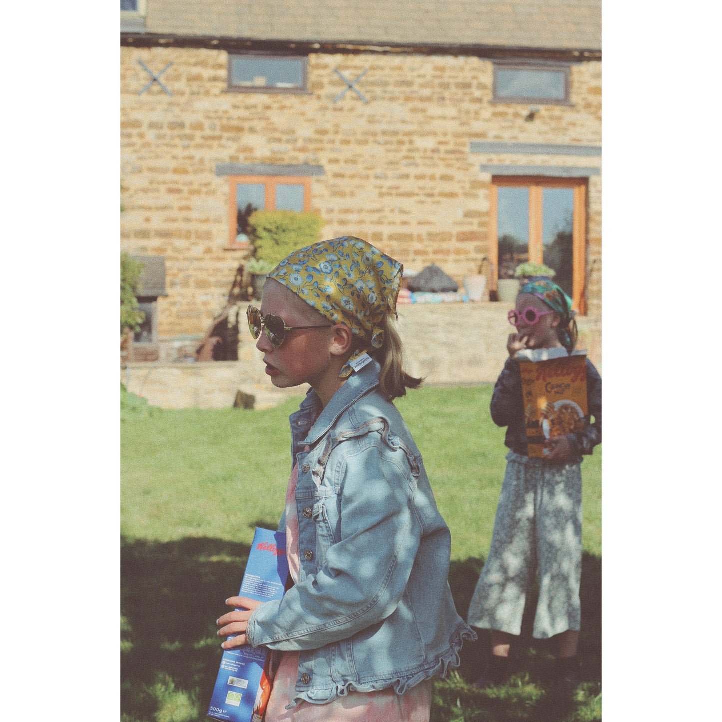 Kids Luxury Silk Headscarf 'Pippa' made in Kenya