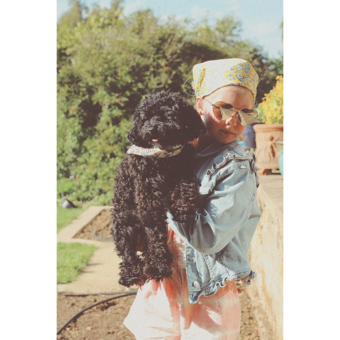 Kids Luxury Silk Headscarf 'Merida' made in Kenya