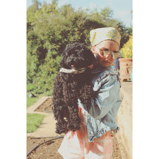 Kids Luxury Silk Headscarf 'Merida' made in Kenya