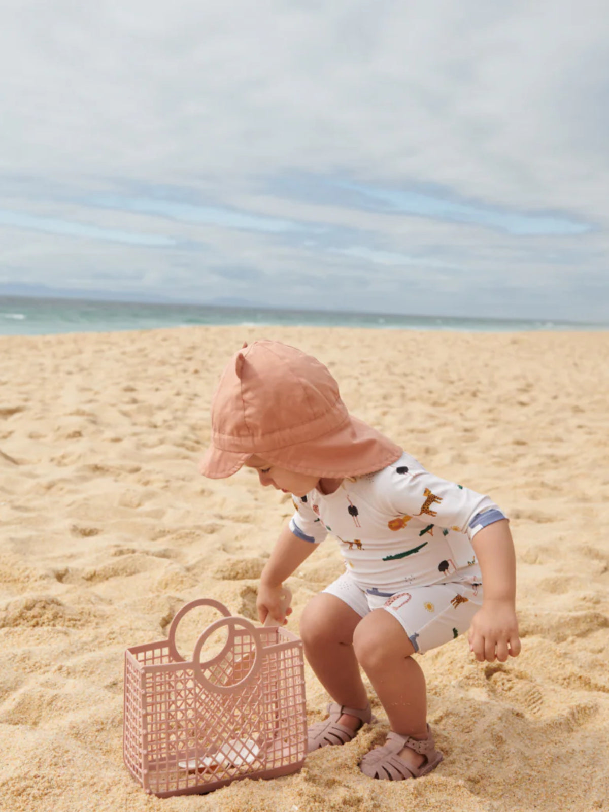 Brand New Liewood Swim Suit & Hat Set