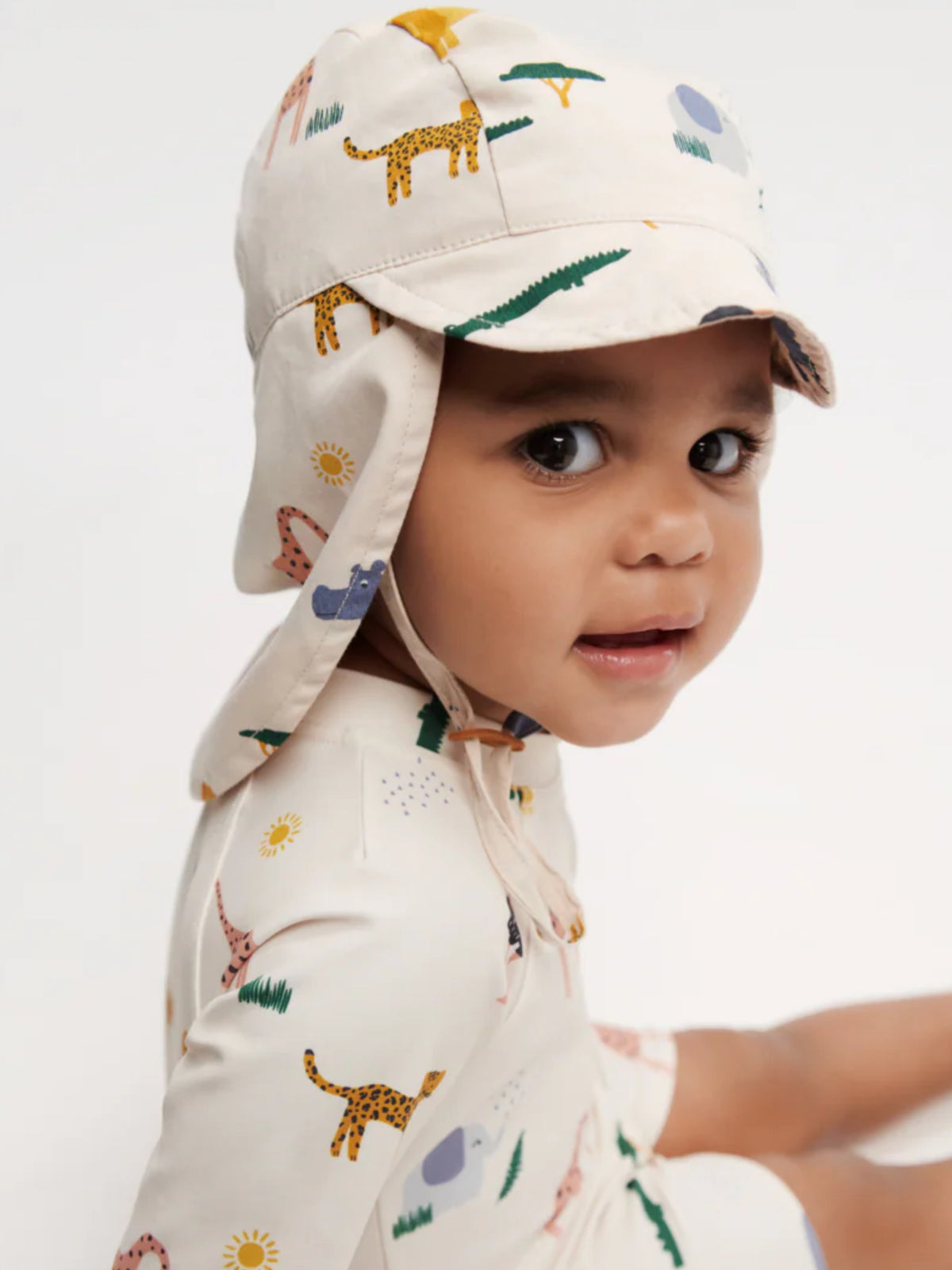 Brand New Liewood Swim Suit & Hat Set