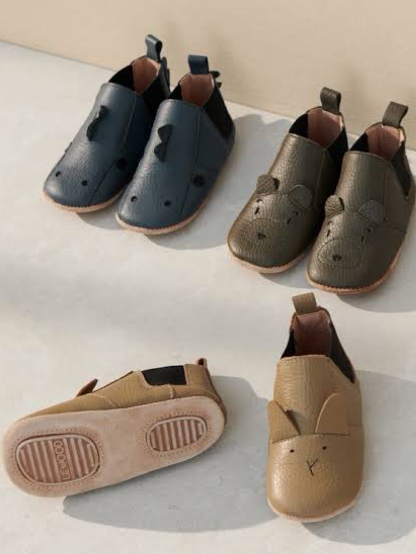 Brand New Liewood Edith Leather Slippers