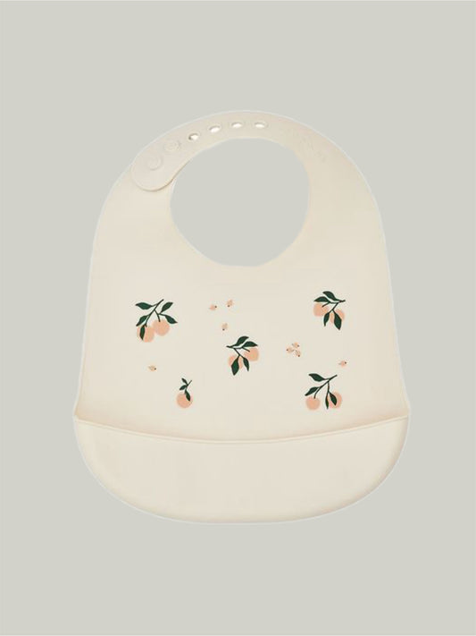 Brand New Liewood Silicone Bib Peach 2 pack