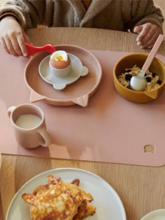 Brand New Liewood Viv Silicone Tableware Mr Bear