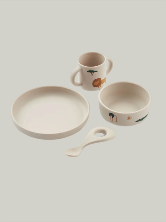 Brand New Liewood Viví Printed Tableware Set