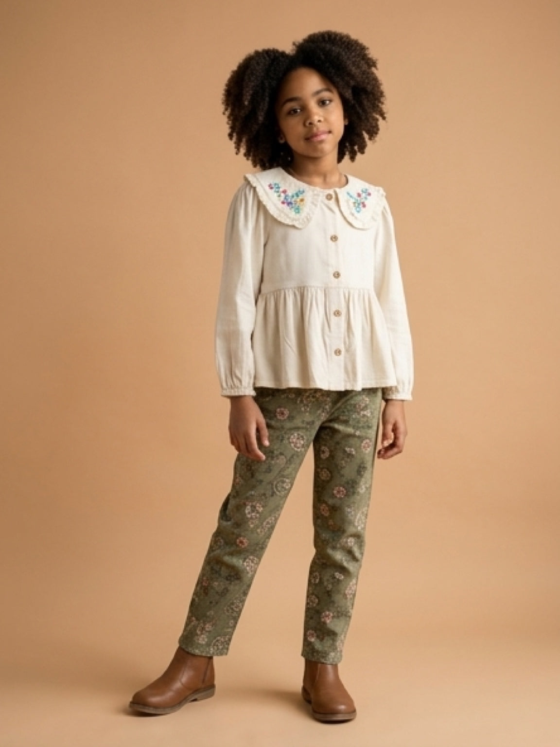 Brand New TU Kids Cream Blouse