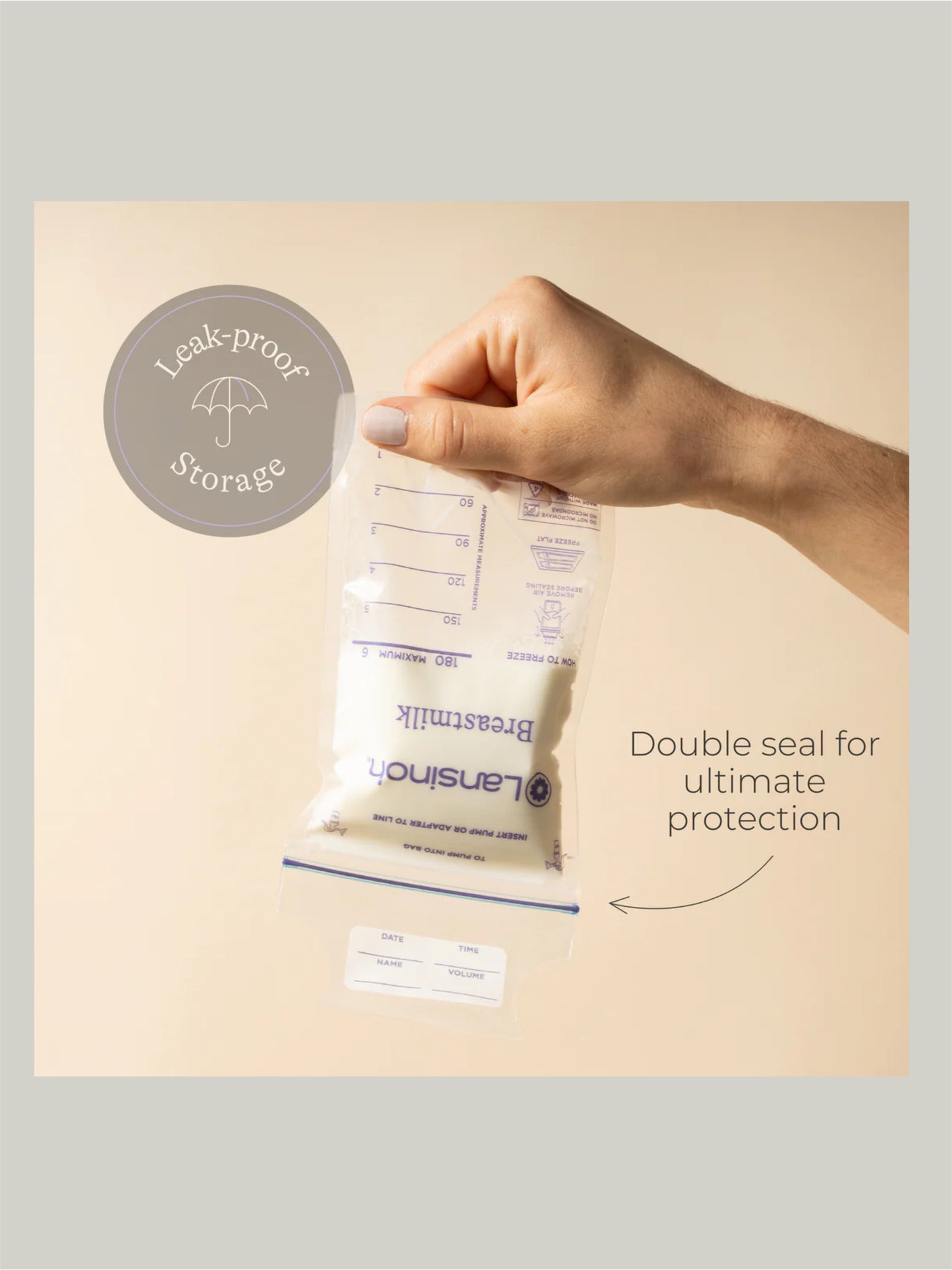 Brand New Lansinoh Breastmilk Storage bags 50 pieces