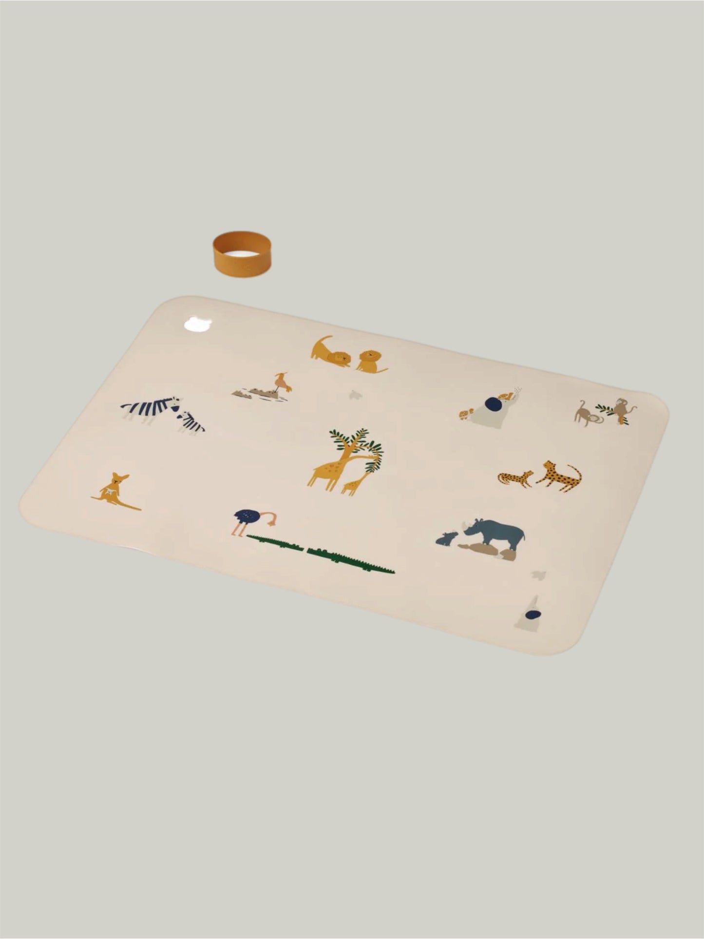 Liewood Jude Printed Placemat - Safari/Sandy Mix