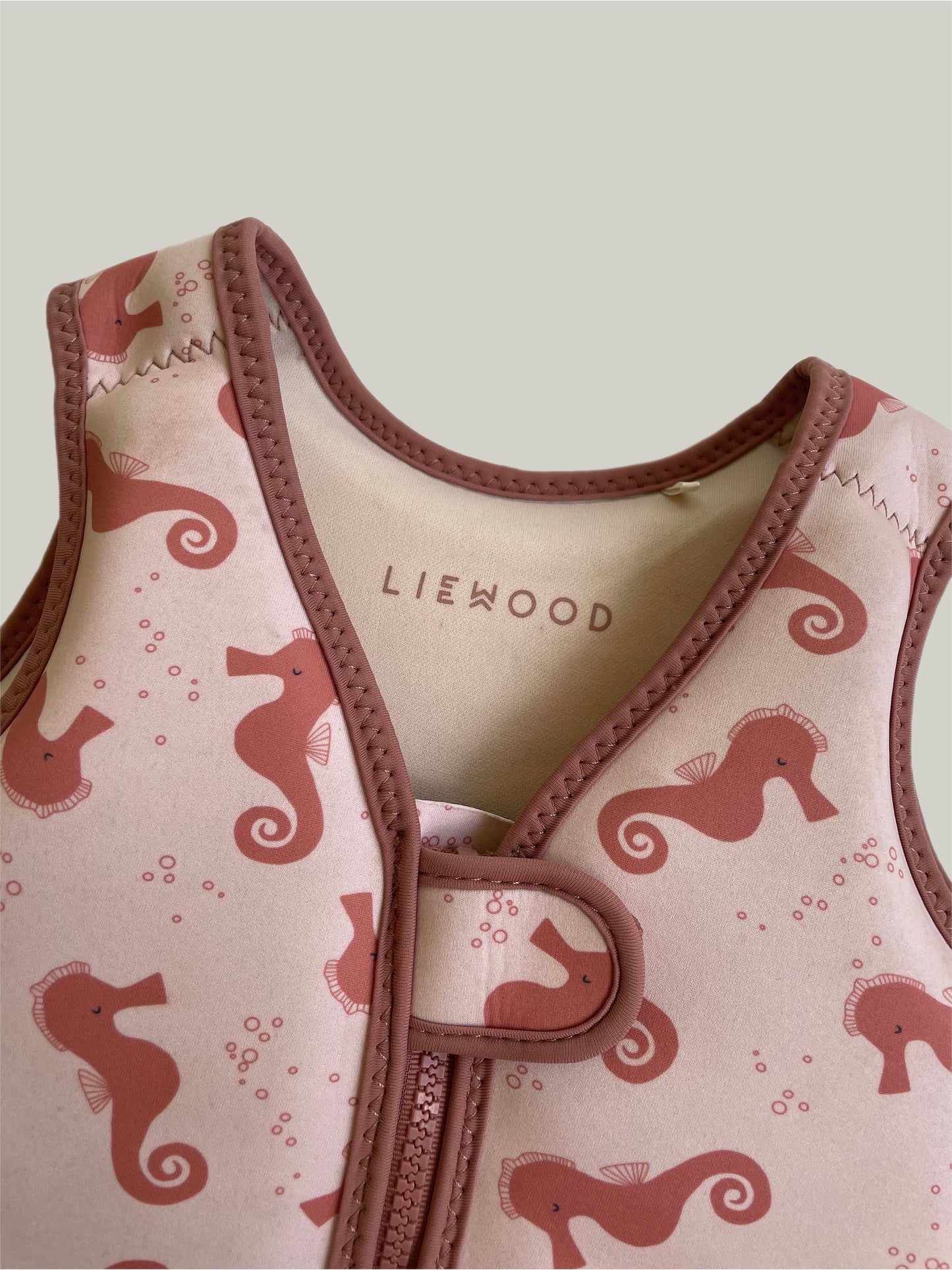 Like New Liewood Dove Swim Vest  Seahorse