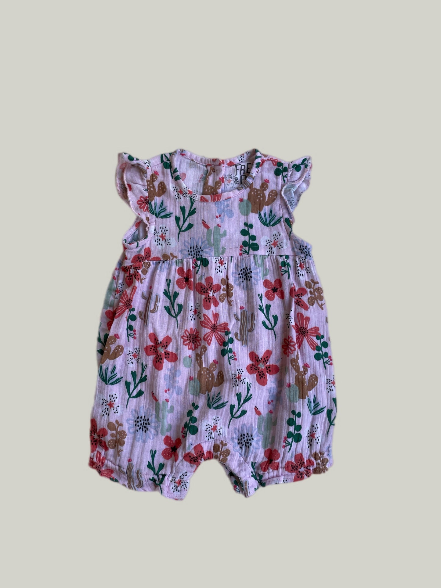 Like New Fred & Flo Baby Girl Romper
