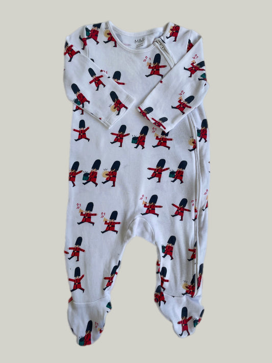 Excellent Condition M&S Cotton Onesie