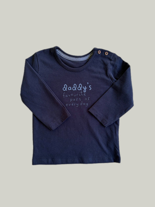 Brand New George Cotton Long Sleeve T-Shirt