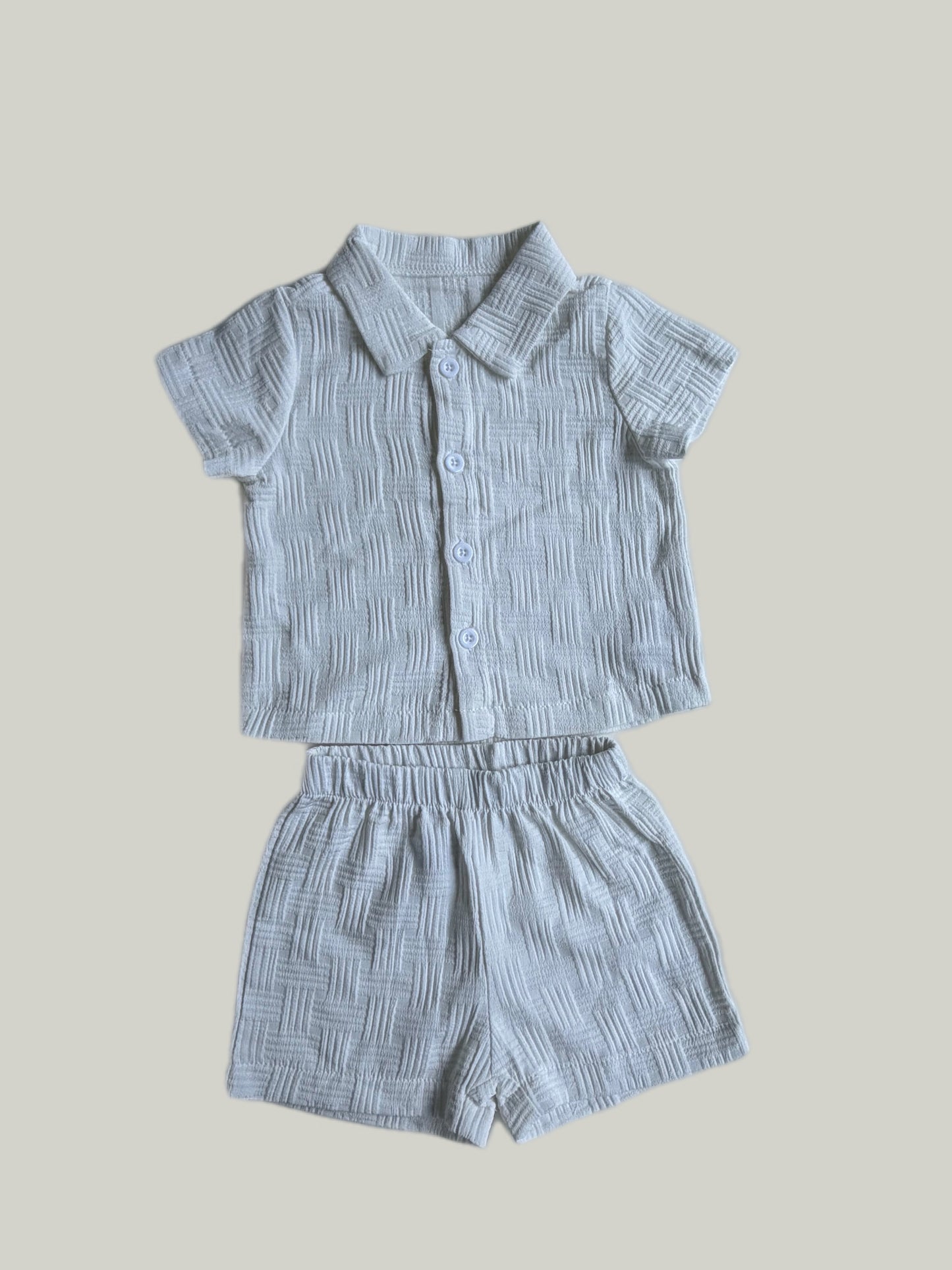 Brand New Shein White Cotton Summer Set