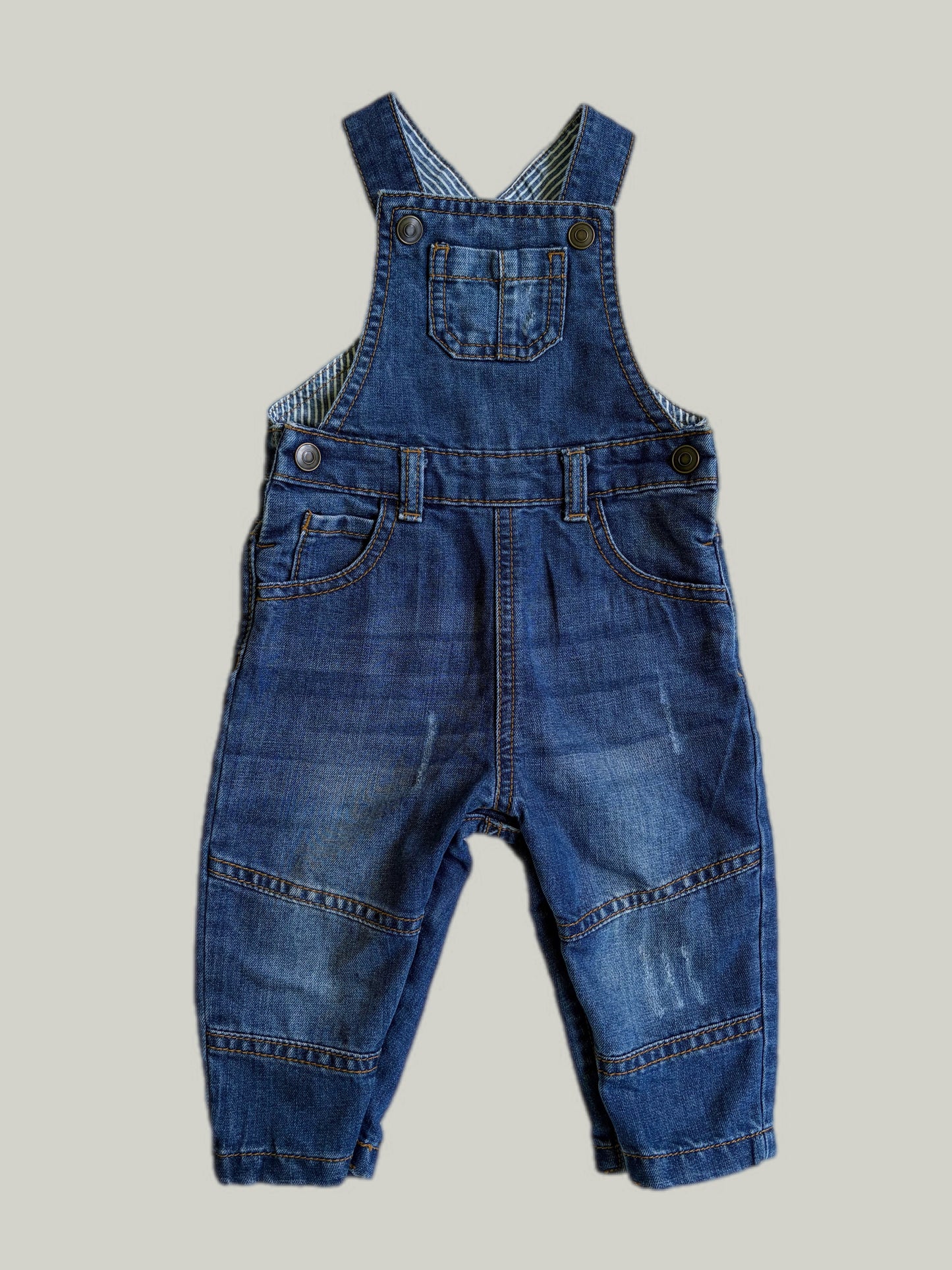Excellent Condition Mini Club Baby Dungarees 6 to 9 Months